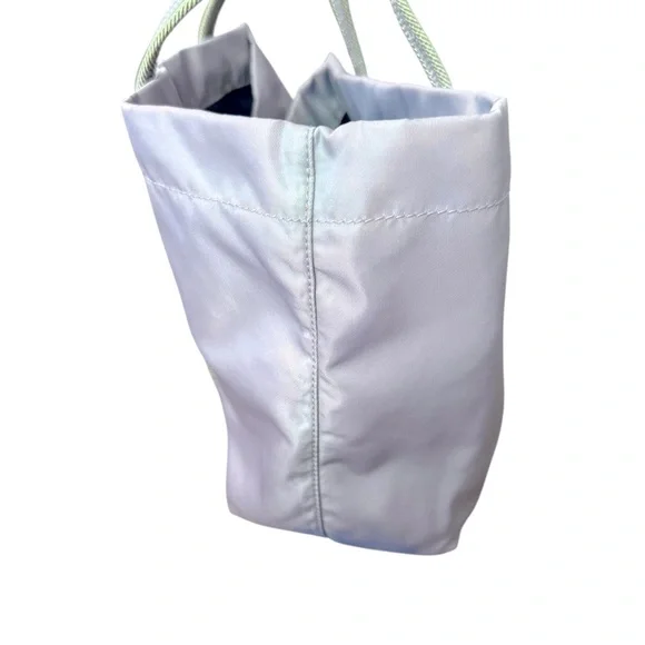 Prada handbag tote nylon purple lilac - Picture 5 of 14